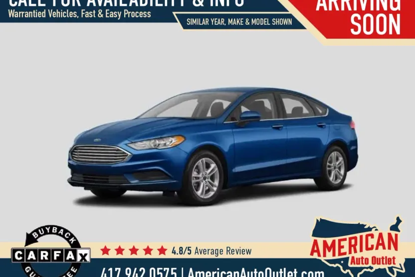 2018 Ford Fusion SE photo 1