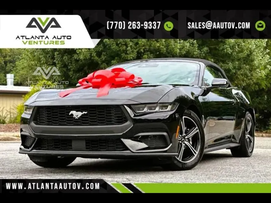 2025 Ford Mustang EcoBoost Premium Convertible photo 1