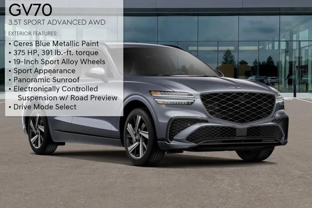 2026 Genesis GV70 3.5T Sport Advanced photo 1