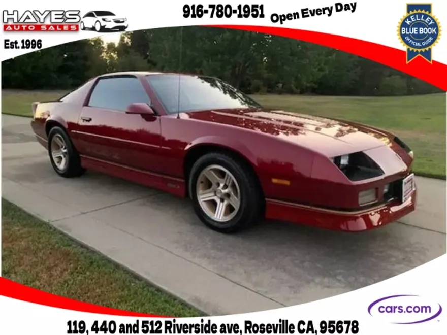 1990 Chevrolet Camaro Z28 Coupe photo 1