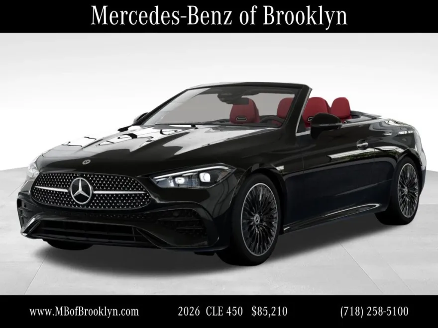 2026 Mercedes Benz CLE 450 4MATIC Cabriolet photo 1