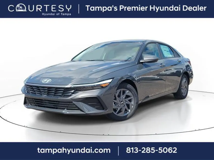 2025 Hyundai Elantra Hybrid Blue photo 1