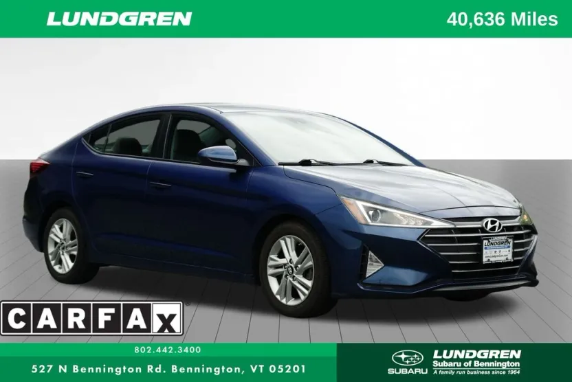 2019 Hyundai Elantra Value Edition photo 1