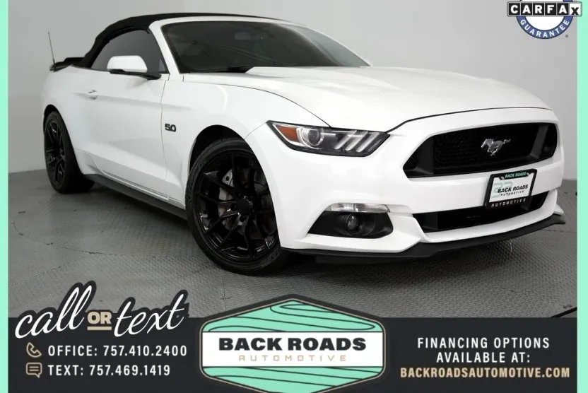 2017 Ford Mustang GT Premium Convertible photo 1