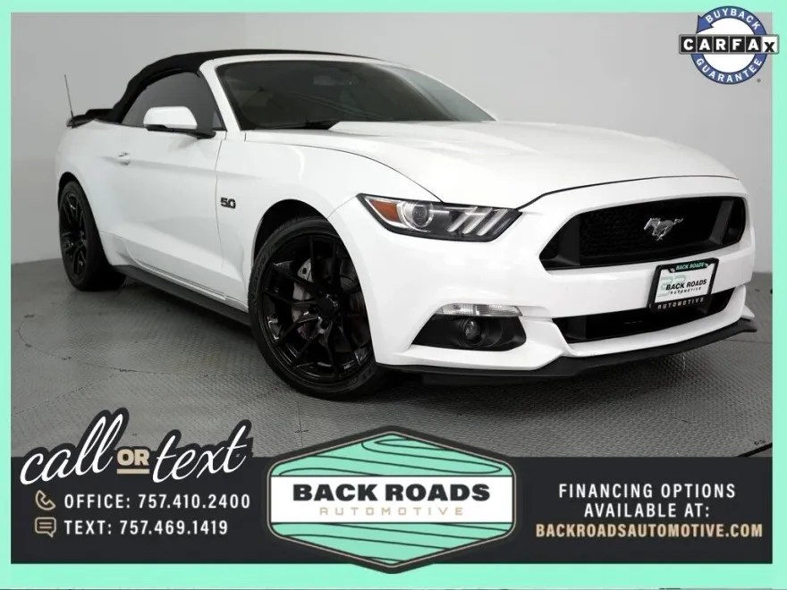 2017 Ford Mustang GT Premium Convertible photo 1