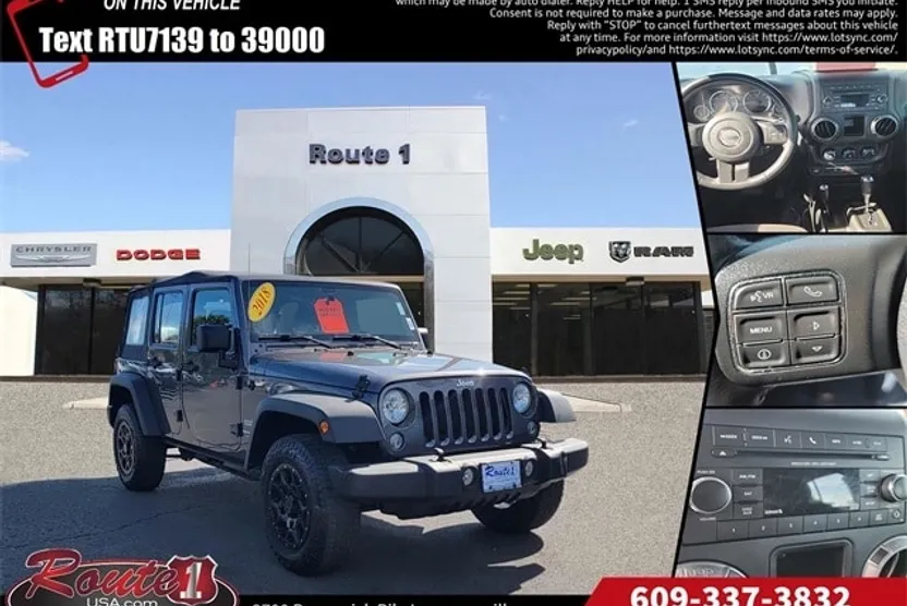 2018 Jeep Wrangler Unlimited Sport photo 1