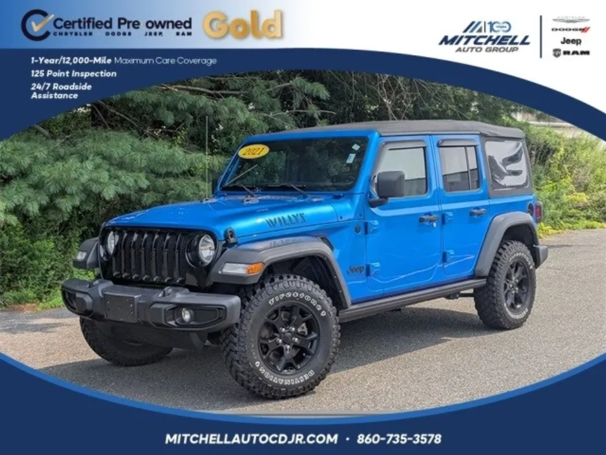 2021 Jeep Wrangler Unlimited Willys photo 1