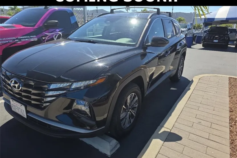 2022 Hyundai Tucson Hybrid Blue photo 1