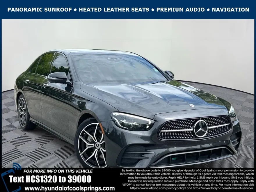 2022 Mercedes Benz E 350 photo 1