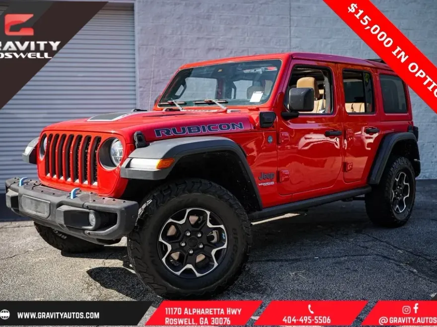 2022 Jeep Wrangler Unlimited Rubicon 4xe photo 1