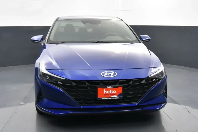 2023 Hyundai Elantra Hybrid Blue photo 1