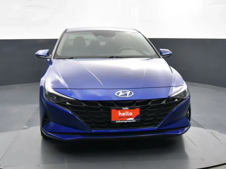 2023 Hyundai Elantra Hybrid Blue photo 1