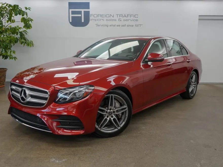 2019 Mercedes Benz E 4MATIC photo 1
