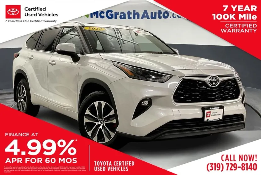 2022 Toyota Highlander XLE photo 1