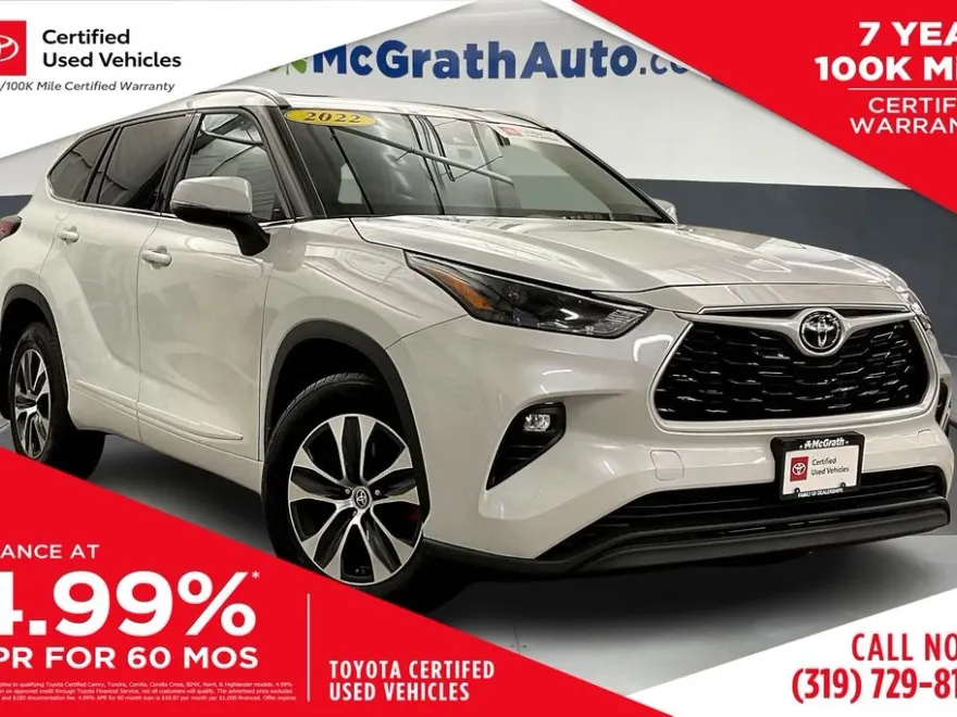 2022 Toyota Highlander XLE photo 1