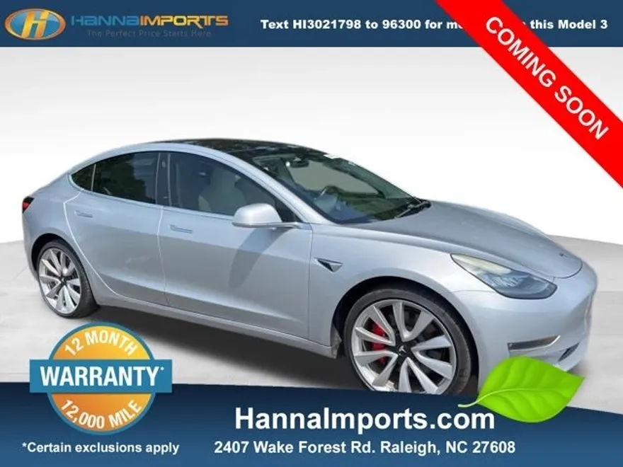 2018 Tesla Model 3 Performance photo 1