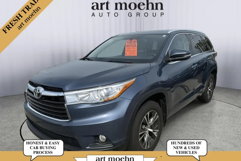 2016 Toyota Highlander XLE photo 1