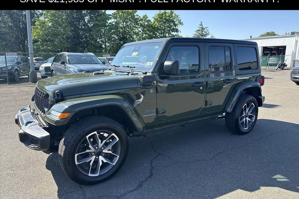 2024 Jeep Wrangler Unlimited 4xe Sport S W photo 1