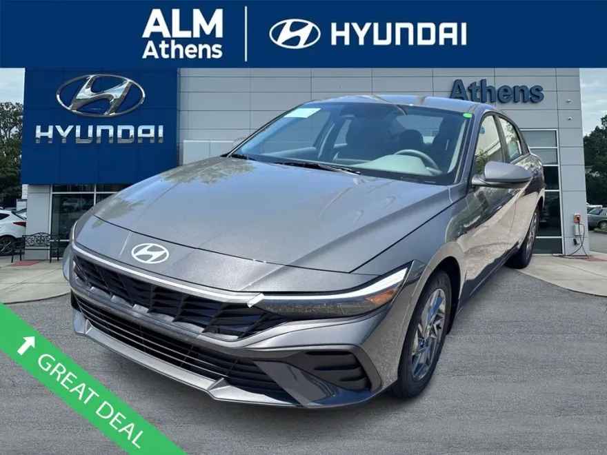 2025 Hyundai Elantra Hybrid Blue photo 1