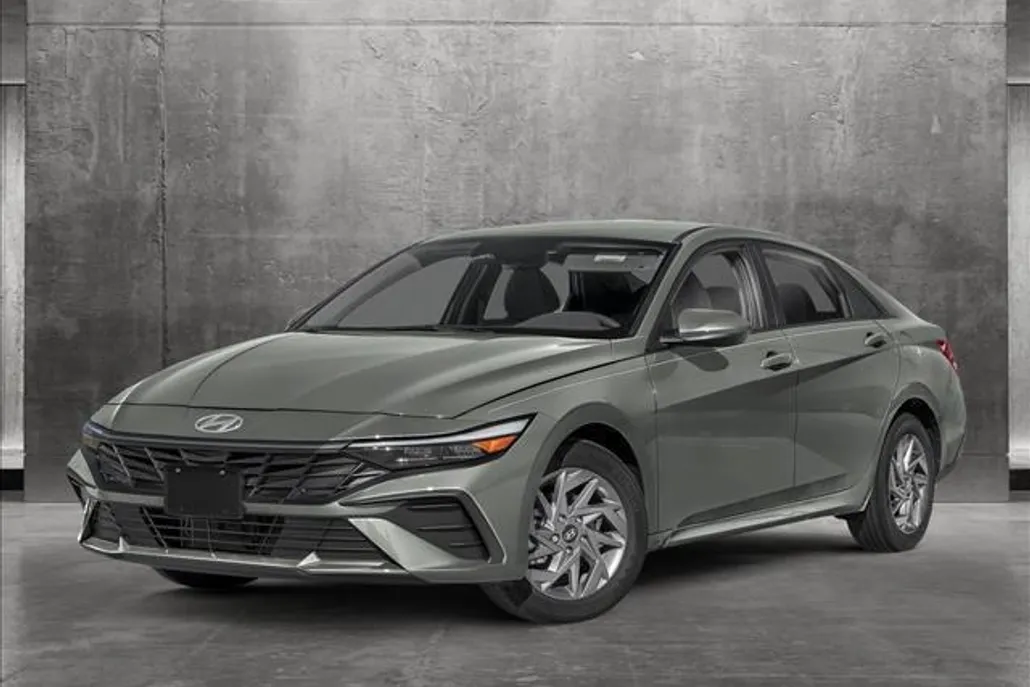 2025 Hyundai Elantra Hybrid Blue photo 1