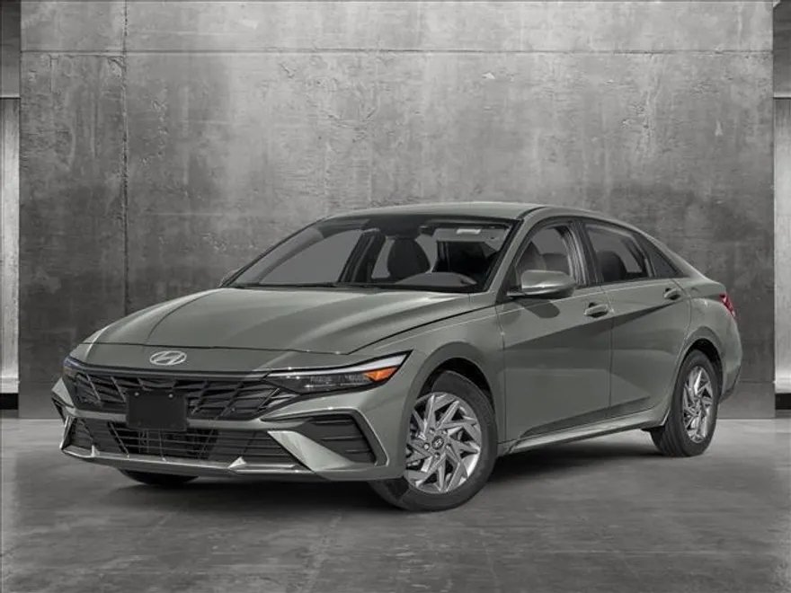 2025 Hyundai Elantra Hybrid Blue photo 1