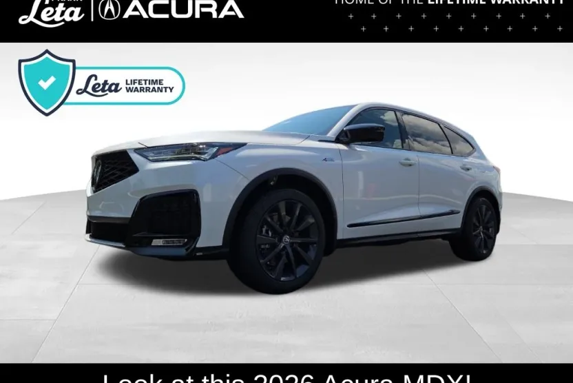 2026 Acura MDX SH-AWD A-Spec photo 1