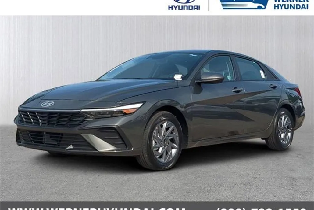 2025 Hyundai Elantra Hybrid Blue photo 1