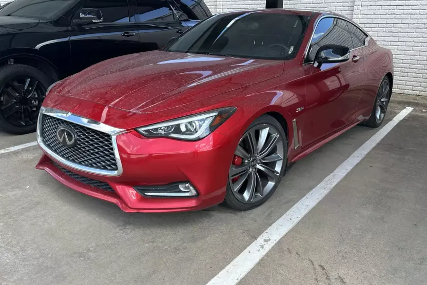2019 Infiniti Q60 Red Sport 400 Coupe photo 1