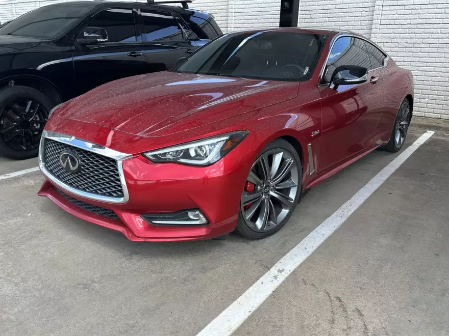 2019 Infiniti Q60 Red Sport 400 Coupe photo 1