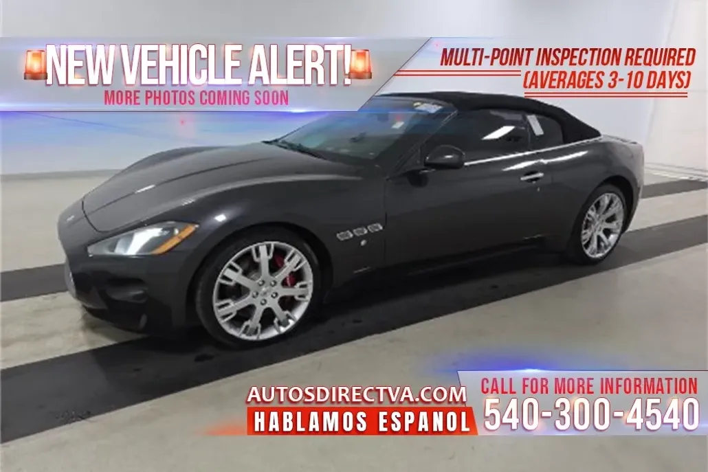 2015 Maserati Granturismo Base photo 1