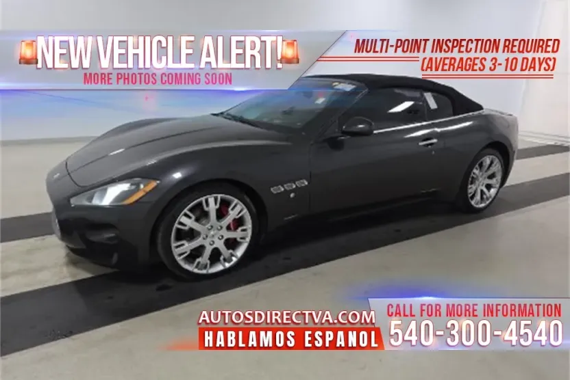2015 Maserati Granturismo Base photo 1