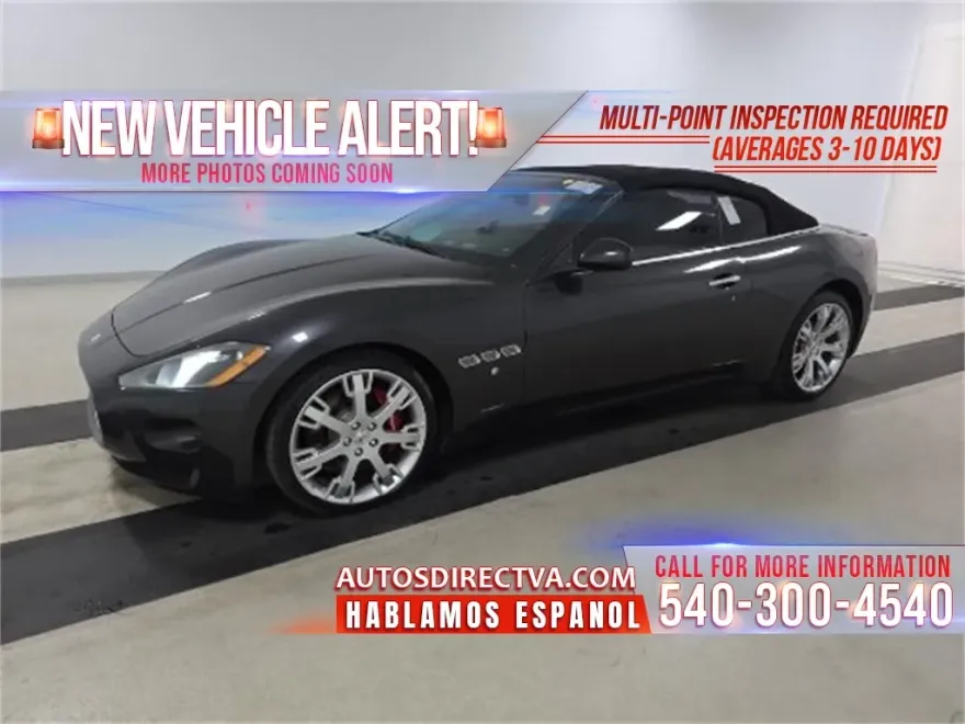 2015 Maserati Granturismo Base photo 1