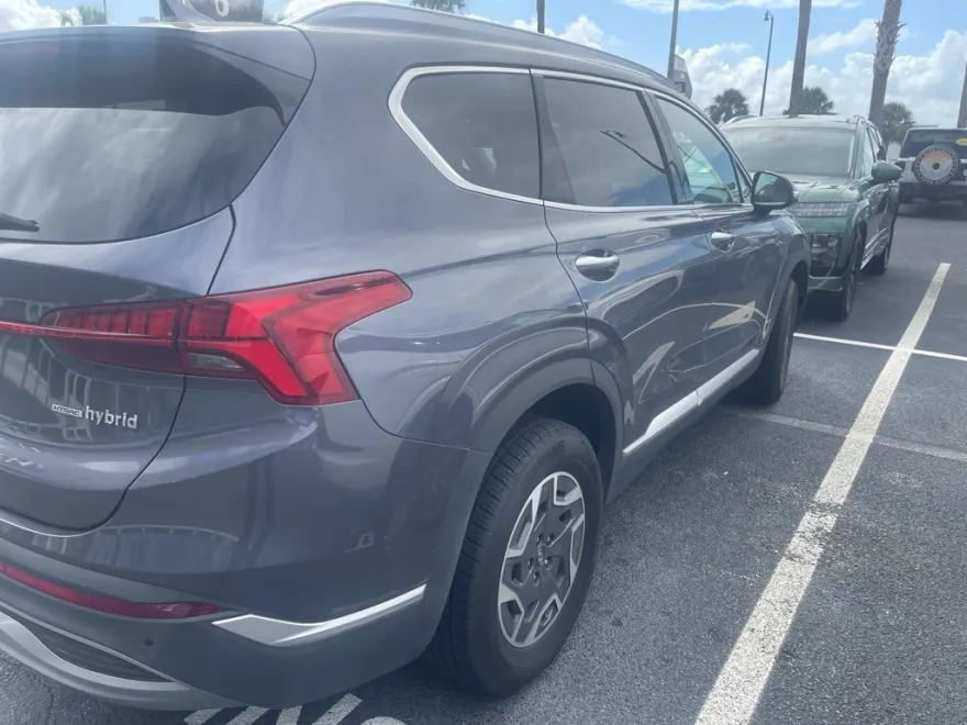 2021 Hyundai Santa Fe Blue photo 1