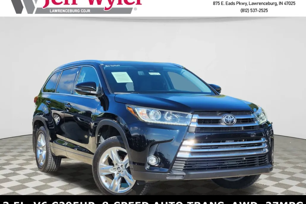 2019 Toyota Highlander Limited photo 1