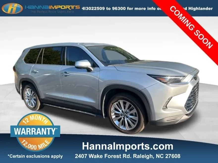 2024 Toyota Grand Highlander Platinum photo 1