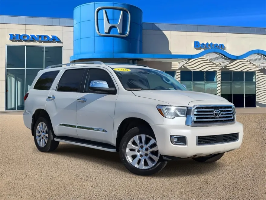 2018 Toyota Sequoia Platinum photo 1