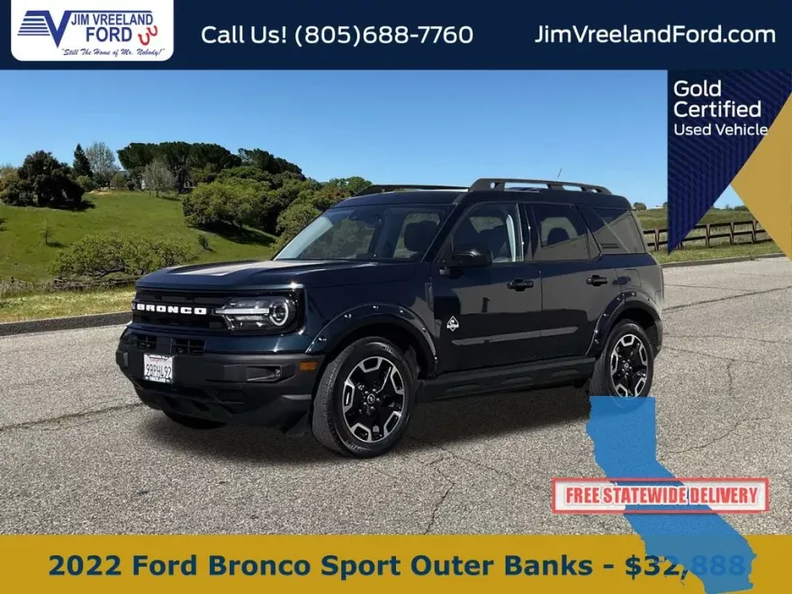 2022 Ford Bronco Sport Outer Banks photo 1
