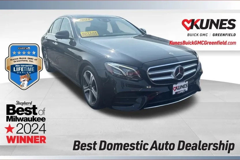 2018 Mercedes Benz E 300 4MATIC photo 1