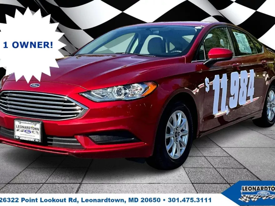 2017 Ford Fusion S photo 1