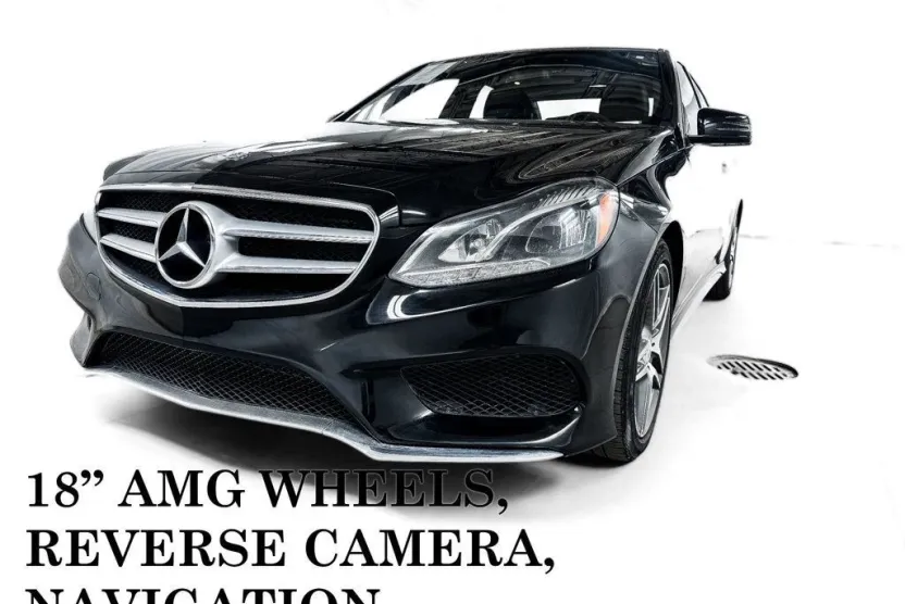 2014 Mercedes Benz E 4MATIC Sedan photo 1
