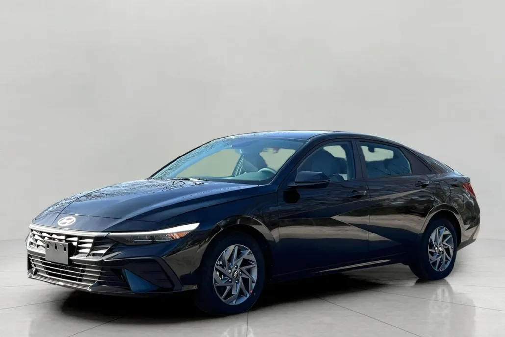2025 Hyundai Elantra Hybrid Blue photo 1