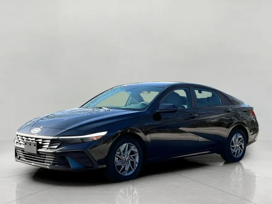 2025 Hyundai Elantra Hybrid Blue photo 1