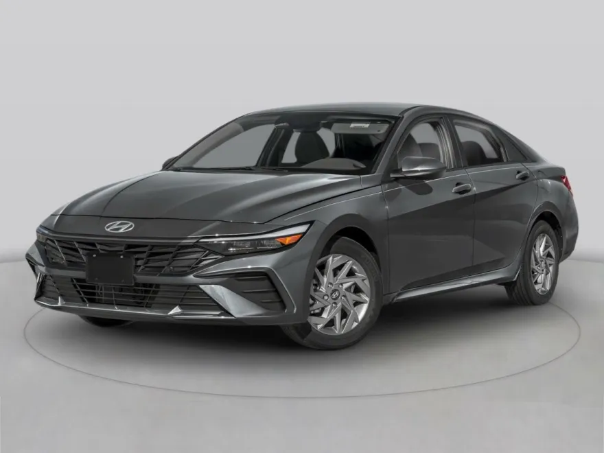 2025 Hyundai Elantra Hybrid Blue photo 1