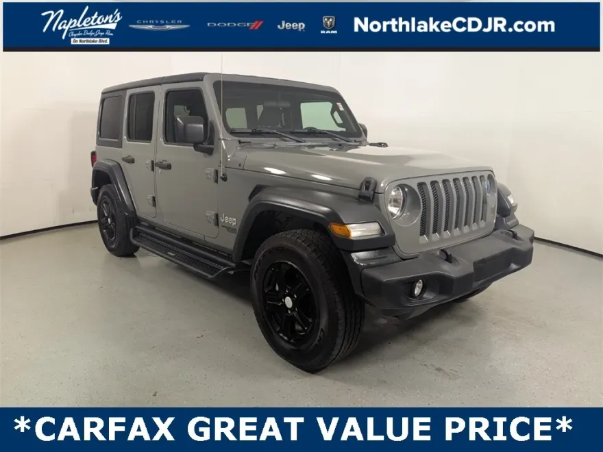 2019 Jeep Wrangler Unlimited Sport S photo 1