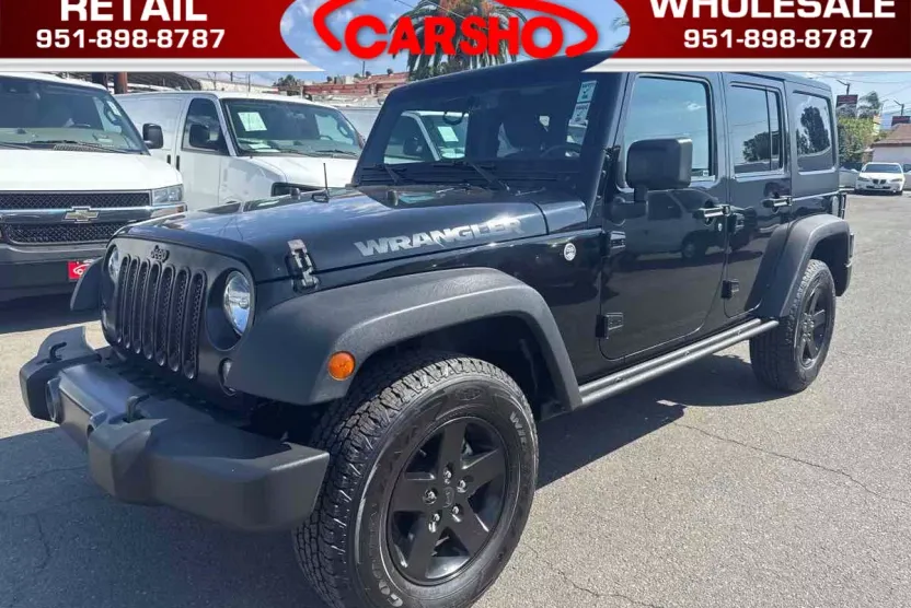 2016 Jeep Wrangler Unlimited Black Bear photo 1