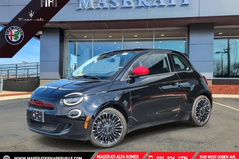 2024 Fiat 500e Red photo 1