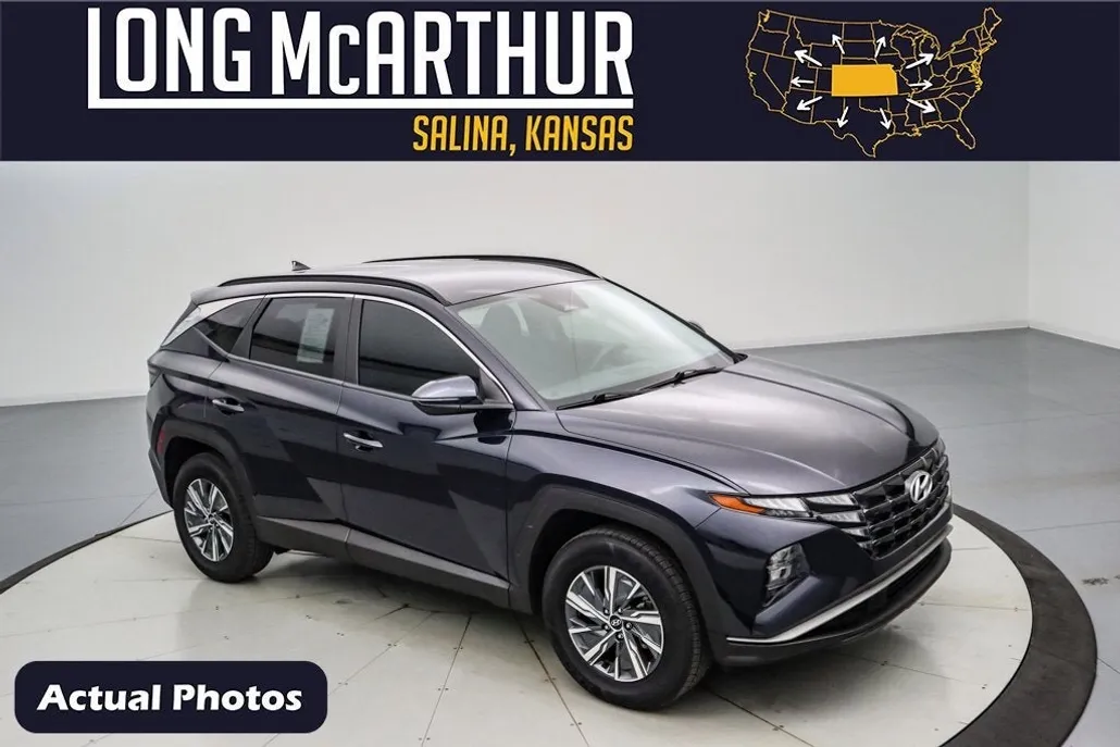 2023 Hyundai Tucson Hybrid Blue photo 1