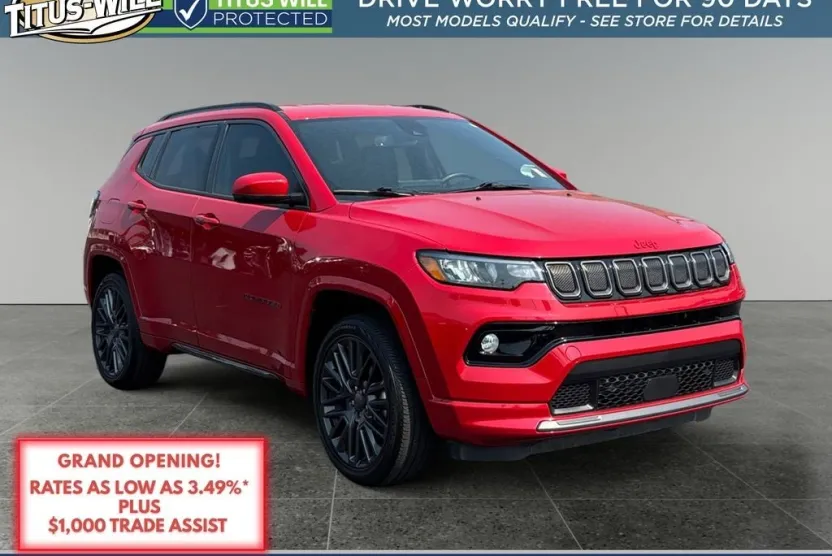 2022 Jeep Compass Limited Red Edition photo 1