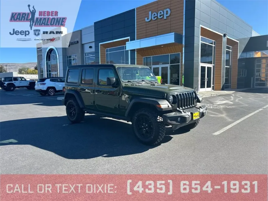 2021 Jeep Wrangler Unlimited Willys photo 1
