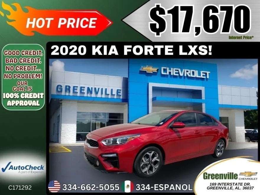 2020 Kia Forte LXS photo 1